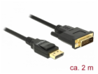 Delock - Kabel adaptéru - jeden spoj - DisplayPort (M) do...