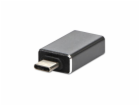 USB adaptér USB-C - USB stříbrný