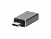 USB adaptér USB-C - USB stříbrný