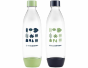 SodaStream Lahev FUSE 2x 1 l, zelená/černá