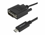 StarTech USB-C - DVI-D USB kabel 2 m černý (CDP2DVIMM2MB)