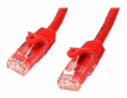 StarTech kabel Rj45, CAT6, 5m, červený (N6PATC5MRD)