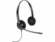 HP Poly EncorePro HW520D - EncorePro 500 series - náhlavní souprava - náhlavní - kabelové - Quick Disconnect - černá - Certified for Skype for Business