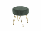 Pouf Domoletti 53000009201, tmavě zelený, 38 x 38 x 40 cm