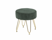 Pouf Domoletti 53000009201, tmavě zelený, 38 x 38 x 40 cm