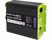 Qoltec Inteligentní nabíječka pro LiFePO4 AGM GEL SLA baterie | 80A | 12V