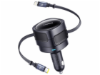 Baseus Enjoyment Max autonabíječka s USB-C + Lightning ka...