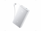 Powerbanka Anker Zolo 20000mAh, 22,5W s kabelem USB-C bílá