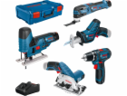 Bosch 12V Profi-Set 5-tlg. GSR+GST+GOP+GKS+GSA