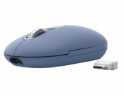 Trust Seron Slim/Kancelářská/Optická/3 200 DPI/USB+BT/Modrá