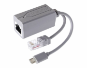 XtendLan XL-POES-5VUM, PoE splitter 802.3af, 100Mb, stabilizovaných 5V/2,4A, výstup micro USB