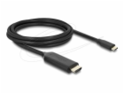 Delock - Kabel adaptéru - USB-C s piny (male) do HDMI s p...