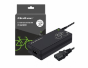 Qoltec Nabíječka pro elektrokola 36V | 42V | 2A | C14-IEC-3Pin + napájecí kabel