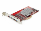 Startech - USB adaptér - PCIe 3.0 x4 nízký profil - USB 3...