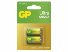 Baterie CR123A GP Ultra lithiová (foto) 2ks