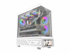 Počítačová skříň DarkFlash DS950V s displejem (bílá) + 6 ...