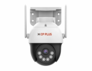 CP PLUS 3.0 Mpix venkovní 4G (GSM) IP kamera s IR, H.265, mikrofonem + reproduktorem a PT funkcemi