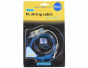 Svítící kabel 1.8m  modrý  napájený z US