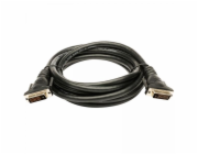 Video kabel Dual link  DVI (24+1) samec 