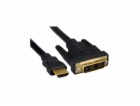 Logo Video kabel DVI (18+1) samec - HDMI
