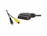Neutralle Video kabel SCART samec - CINC