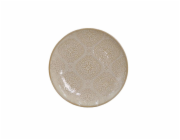 DOMOLETTI Dezertní talíř Béžová arabská, O 19 cm, hnědá
