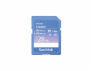 SanDisk Creator - Paměťová karta flash - 128 GB - Video Class V60 / UHS-II U3 / Class10 - SDXC UHS-II