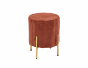 Pouf Domoletti 53000009209, oranžový, 35 x 35 x 40 cm