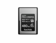 SanDisk PRO-CINEMA - Pametová karta flash - 480 GB - CFexpress typ A