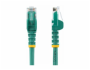 Startech 5m CAT6 Ethernet Cable, 10 Gigabit Snagless RJ45 650MHz 100W PoE Patch Cord, CAT 6 10GbE UTP Network Cable w/Strain Relief, Green, Wiring is UL Certified/TIA - Category 6 - 24AWG (N6PATC5MGN)