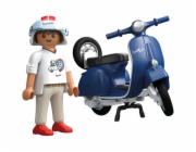 Playmobil Sada figurek Vespa 71622 1969 Vespa 150 Sprint Veloce, modrá