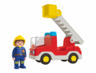 Playmobil Junior 71683 Hasičský vůz s figurkou žebříku