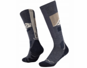 Buff Ponožky Merino Heavyweight nad lýtka 138872779 tmavě modré 39-41