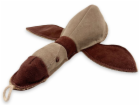 PafDog Kachna Doris Hračka pro psy z kůže a juty 30cm