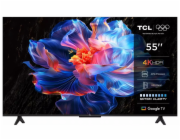 TCL 55P69K televizor 139,7 cm (55") 4K Ultra HD Smart TV Wi-Fi Černá