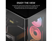 Corsair Skříň FRAME 4500X LX-R RGB černá, střední tower, ATX