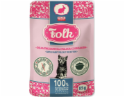 FOLK Kitten Subtle rabbit delicacy Mono - mokré krmivo pro kočky - 85g