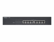 LANCOM GS-1208P - Prepínac - nerízený - 8 x 10/100/1000 (PoE+) - desktop, Lze montovat do rozvadece - PoE+ (65 W)