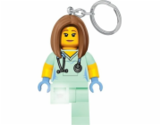 LEGO Classic KE156 Přívěsek na klíče zdravotní sestra s baterkou