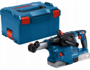 Bosch Powertools Akumulátorové vrtací kladivo GBH 18V-22 Professional (bez nářadí), 18 V, s GDE 18V-12 (modro-černé, bez baterie a nabíječky, v L-BOXX 238)