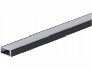 Prescot Basic 2M LED profil s matným krytem, černý B-BL2ML