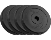 Rebel Sada bitumenových závaží 4x2,5kg, otvor 31mm, klasický talíř, REBEL ACTIVE