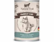 NATURAL TRAIL Family Cat Turkey, duck, salmon - mokré krmivo pro kočky - 400g