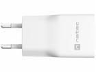 Univerzální USB nabíječka Natec RIBERA GaN SLIM, 20 W, 1X...