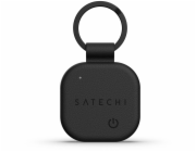 Satechi Vegan-Leather FindAll Keychain Black