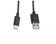 LANBERG USB CABLE 2.0 TYPE-C(M)-AM 1M  BLACK