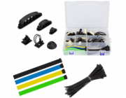 LogiLink Sada organizérů kabelů, 8 kusů