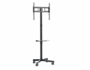 Gembird TV stojan, mobilní, na kolečkách, nastavitelný, 32-55 palců, černý