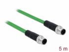 Molex PN DELOCK Netzwerkkabel M12 4 Pin D-code ST zu ST T...