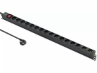 Qoltec PDU napájecí lišta pro RACK | 16A | 16xSCHUKO | Ve...